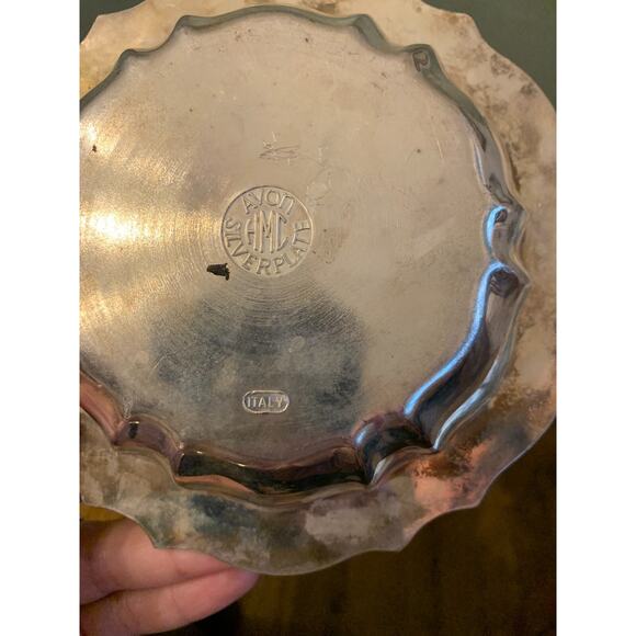 Avon‎ Hudson Manor Collection Silverplated Dish Made in Italy - Picture 6 of 6